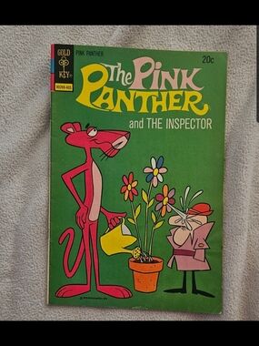PINK PANTHER VTG gold Key 1973 #19  Rare Low CENSUS raw Grade 5-8.5 C104